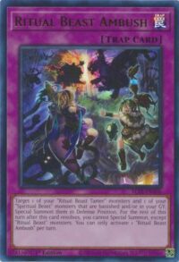 Ritual Beast Ambush - BLTR-EN106 - Ultra Rare 1st Edition - Español