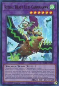 Ritual Beast Ulti-Cannahawk (Alternate Art) - BLTR-EN085 - Ultra Rare 1st Edition - Español