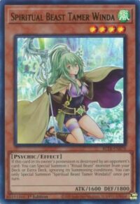 Spiritual Beast Tamer Winda - BLTR-EN070 - Ultra Rare 1st Edition - Español