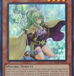 Spiritual Beast Tamer Winda - BLTR-EN070 - Ultra Rare 1st Edition - Español