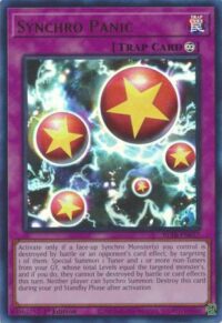 Synchro Panic - BLTR-EN037 - Ultra Rare 1st Edition - Español