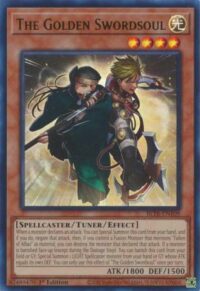 The Golden Swordsoul - BLTR-EN109 - Ultra Rare 1st Edition - Español