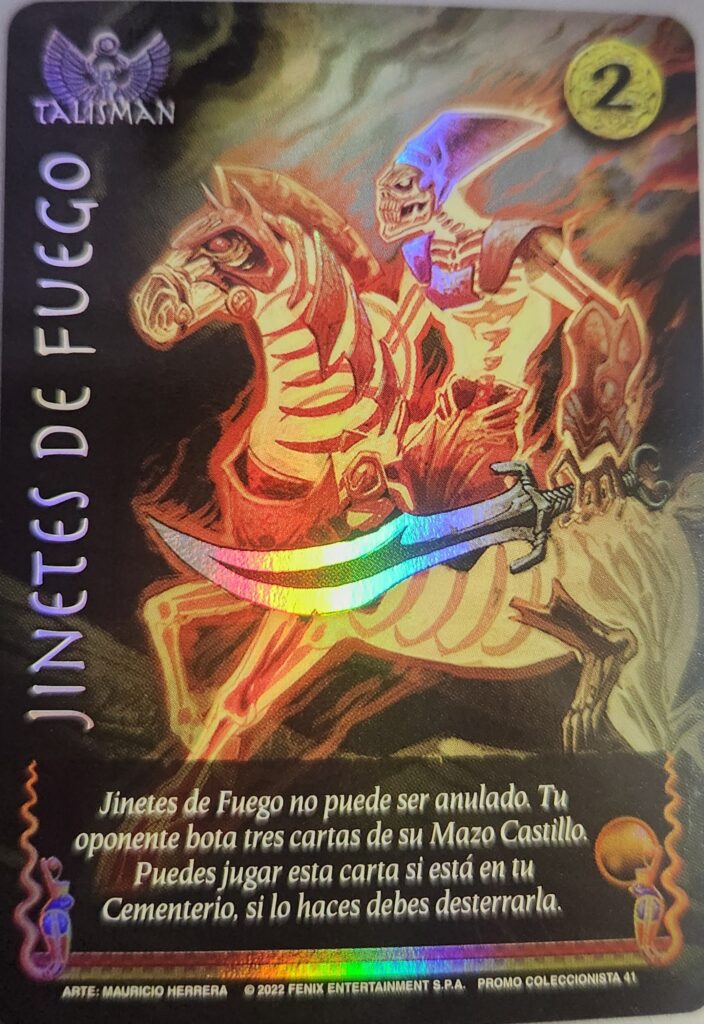 Jinetes de Fuego - Promo Coleccionista 41