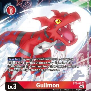 Guilmon - ST7-03 - Super Rare (Alternate Art)