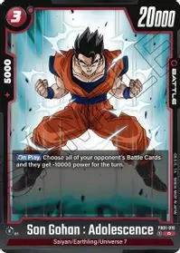 Son Gohan : Adolescence - FB01-016 - R