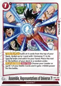 Assemble Representatives of Universe 7! - FB01-030 - C