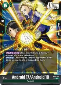 Android 17 / Android 18 - FB01-078 - SR