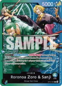 Roronoa Zoro & Sanji - ST12-001 - Leader