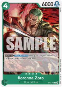 Roronoa Zoro - ST12-008 - Common