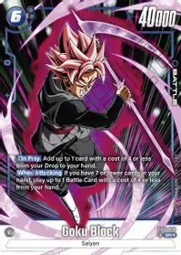 Goku Black (Alternate Art) - FB01-039 - SR