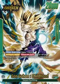 Son Gohan : Childhood (Alternate Art) - FB01-071 - L