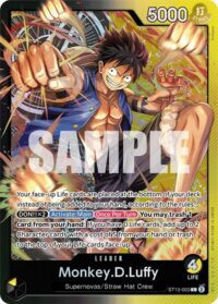 Monkey.D.Luffy - ST13-003 - Leader