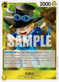 Sabo  - ST13-007 - Common