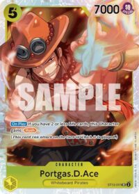 Portgas.D.Ace  - ST13-011 - Super Rare