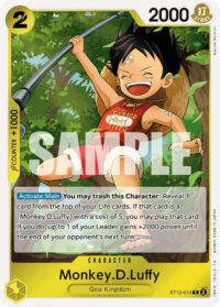 Monkey.D.Luffy - ST13-014 - Common