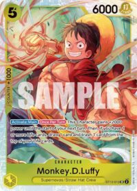 Monkey.D.Luffy  - ST13-015 - Super Rare
