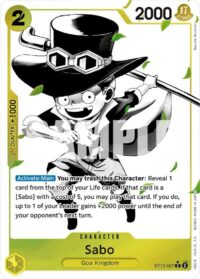 Sabo (Parallel) - ST13-007 - Common