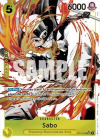 Sabo (Parallel) - ST13-008 - Super Rare