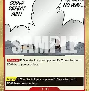 There's No Way You Could Defeat Me!! - EB01-010 - R