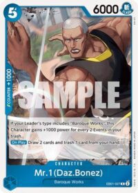 Mr. 1 (Daz.Bonez) - EB01-027 - R