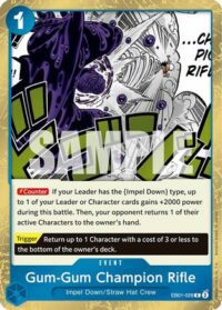 Gum-Gum Champion Rifle - EB01-028 - R