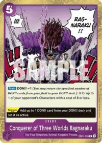 Conquerer of Three Worlds Ragnaraku - EB01-039 - R