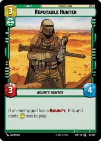 Reputable Hunter - 117/262 - Common - Inglés