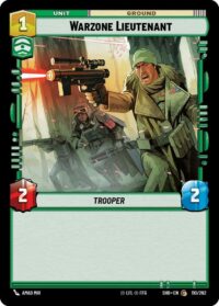 Warzone Lieutenant - 260/262- Common - Inglés