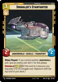 Smuggler's Starfighter - 215/262 - Common - Inglés