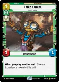 Maz Kanata - Pirate Queen - 096/262 - Rare - Español