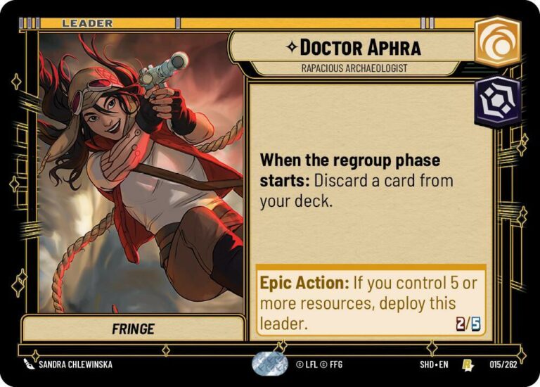 Doctor Aphra - Rapacious Archaeologist - 015/262 - Rare - Inglés