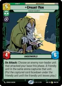 Ephant Mon - Head of Security (Foil) - 088/262 - Rare - Inglés