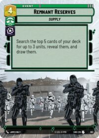 Remnant Reserves (Hyperspace) - 362 - Uncommon - Inglés