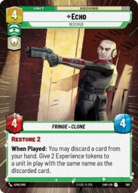 Echo - Restored (Hyperspace Foil) - 368 - Uncommon - Inglés