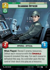 Scanning Officer (Hyperspace) - 3832 - Uncommon - Inglés