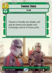 Choose Sides (Hyperspace) - 401 - Rare - Inglés