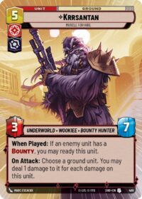 Krrsantan - Muscle for Hire (Hyperspace) - 408 - Uncommon - Inglés