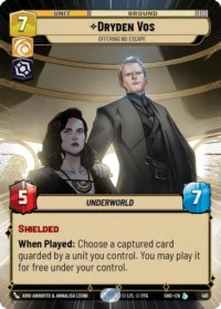 Dryden Vos - Offering No Escape (Hyperspace) - 461 - Legendary - Inglés (Foil)
