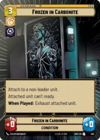 Frozen in Carbonite (Hyperspace) - 462 - Uncommon - Inglés