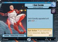 Gar Saxon - Viceroy of Mandalore (Hyperspace) - 281 - Common - Inglés