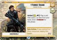 Fennec Shand - Honoring the Deal (Hyperspace) - 295 - Common - Inglés