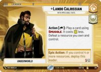 Lando Calrissian - With Impeccable Taste (Hyperspace) - 296 - Rare - inglés