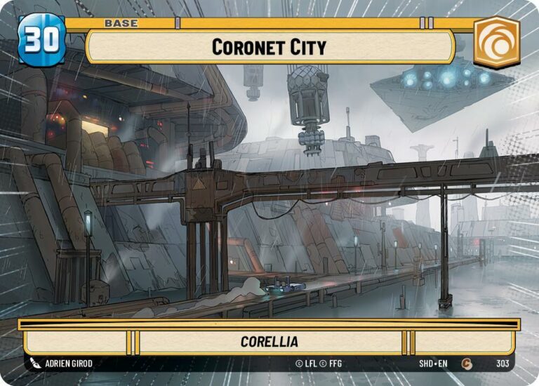 Coronet City (Hyperspace) - 303 // T01 - Common - Español