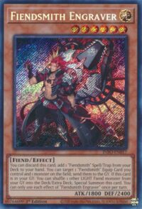 Fiendsmith Engraver - INFO-EN017 - Secret Rare - Inglés
