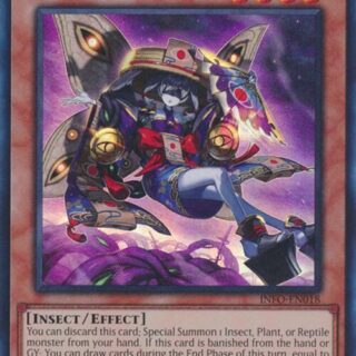 Ragnaraika Wicked Butterfly - INFO-EN018 - Super Rare