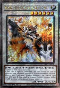 Silvera Wolf Tamer of the White Forest (Quarter Century Secret Rare) - INFO-EN038 - Quarter Century Secret Rare