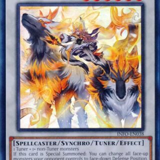 Silvera Wolf Tamer of the White Forest - INFO-EN038 - Ultra Rare