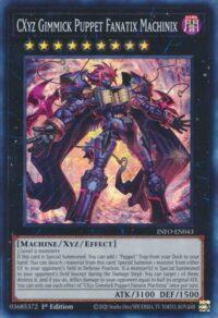 CXyz Gimmick Puppet Fanatix Machinix - INFO-EN043 - Super Rare
