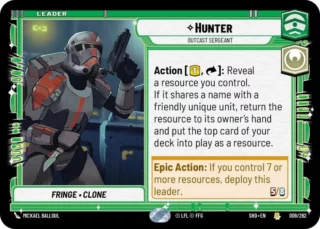 Hunter - Outcast Sergeant - 009/262 - Rare - Inglés