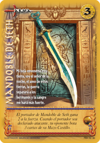 Mandoble de Seth 79/80 - Leyendas